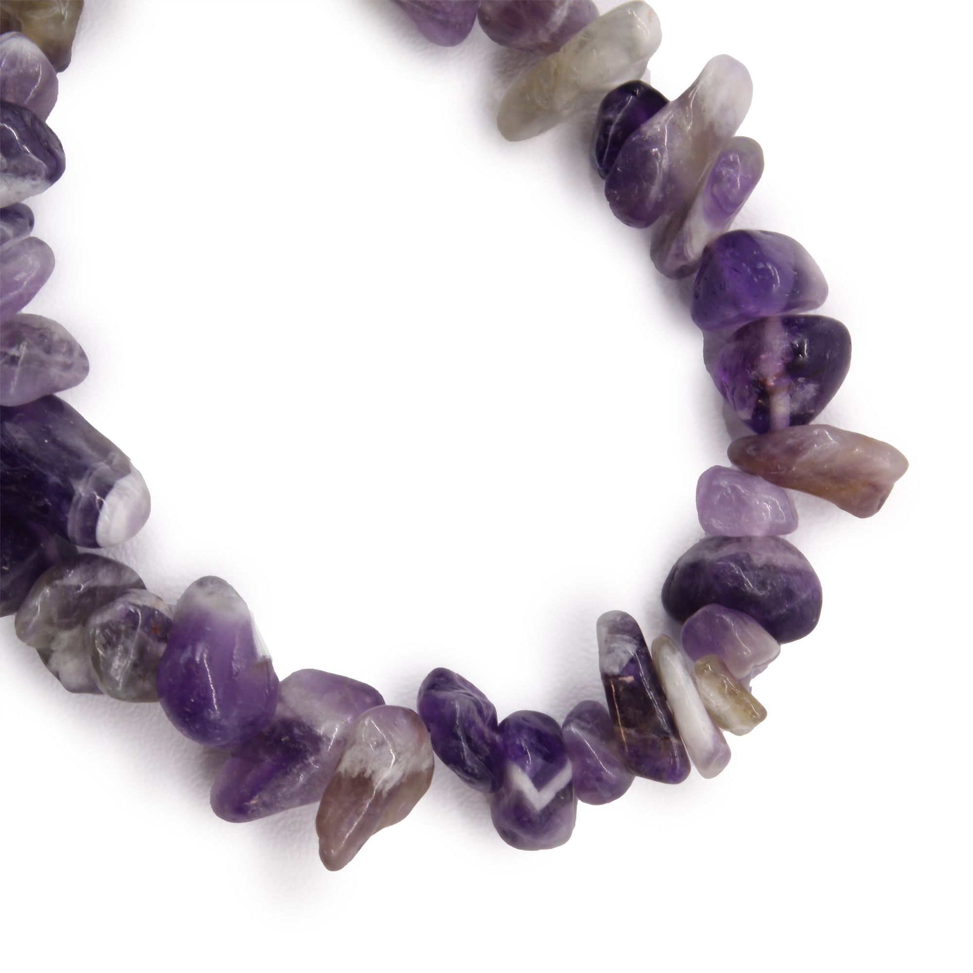 Amethyst Splitterarmband Natural – Bild 2