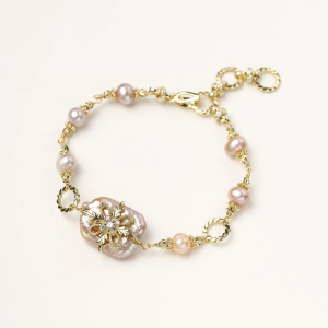 Perlmutt Armband Bloom