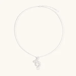 Perlmutt Halskette Melody Treble Clef